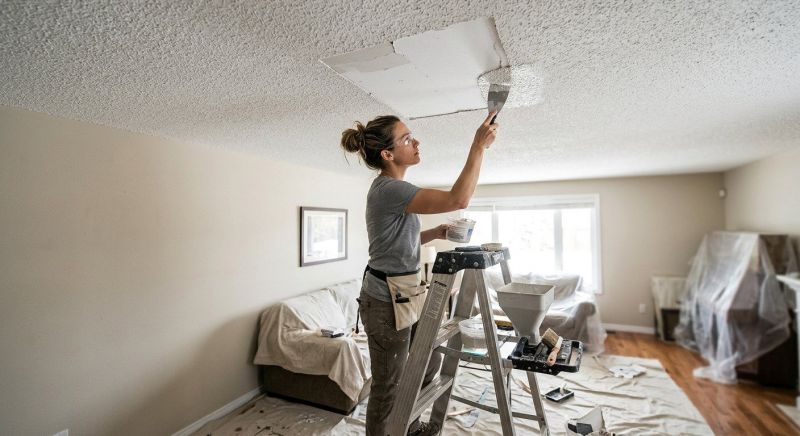 Textured Ceiling Removal Service