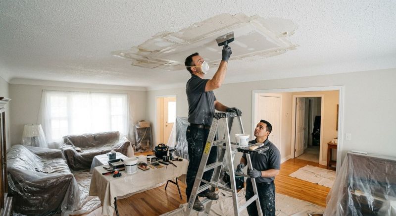 Ceiling Crack Repair in Wilmington, NC