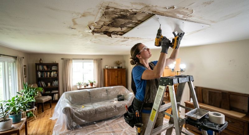 Ceiling Repair Service in Kansas City, KS