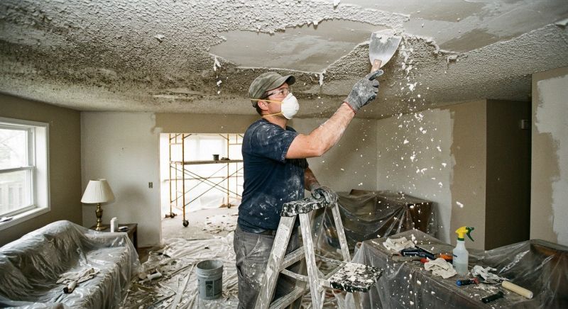 Ceiling Scraping in Dayton, OH