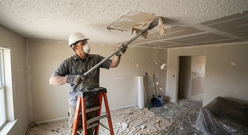 Ceiling Scraping in Corpus Christi, TX