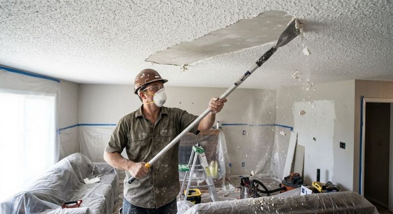 Ceiling Scraping in Chandler, AZ