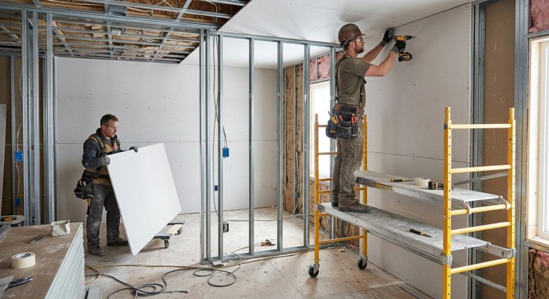 Drywall Construction in Kansas City, KS