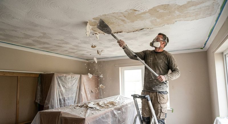 Swirl Ceiling Removal in Alpharetta, GA