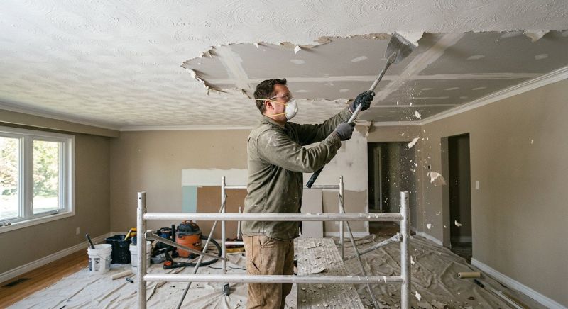 Swirl Ceiling Removal in Denver, CO