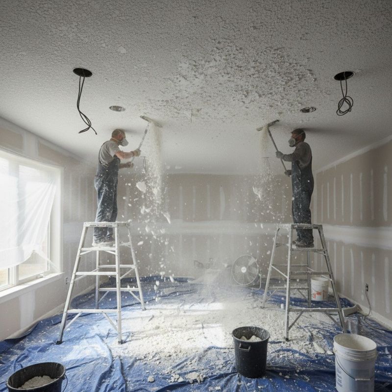 Stipple Ceiling Removal