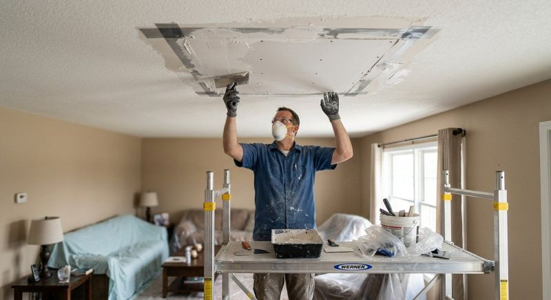 Basement Drywall Repair in Kansas City, KS