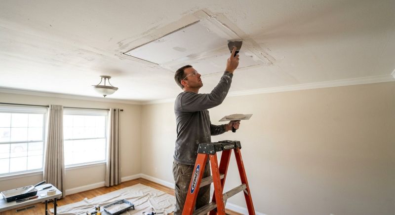 Bedroom Ceiling Repair in Kansas City, KS
