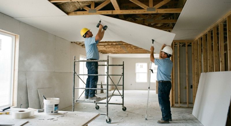 Ceiling Drywall Installation in Denver, CO