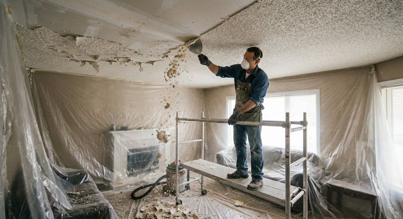 Ceiling Scraping in Denver County, CO