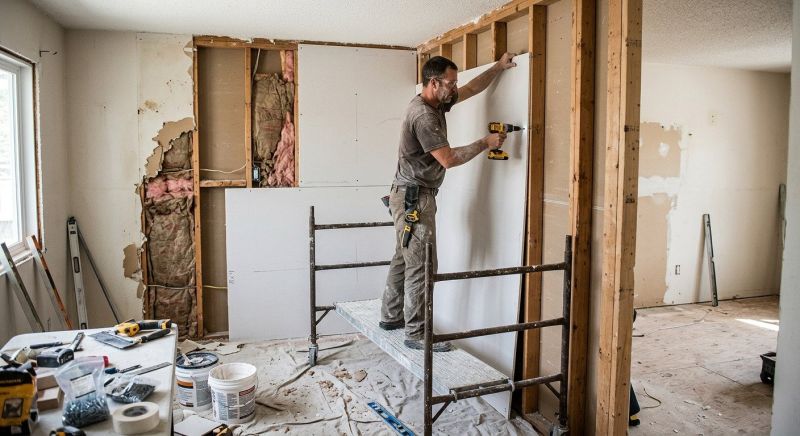 Drywall Construction in Conroe, TX