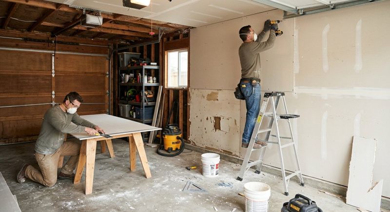 Drywall Replacement in Conroe, TX