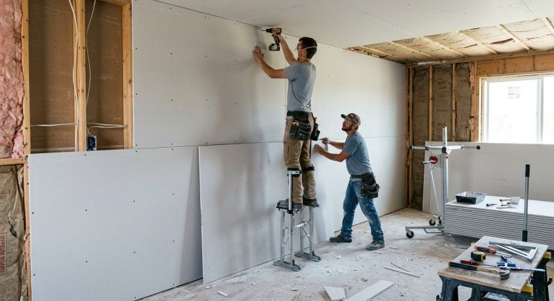 Gypsum Board Installation in Olathe, KS