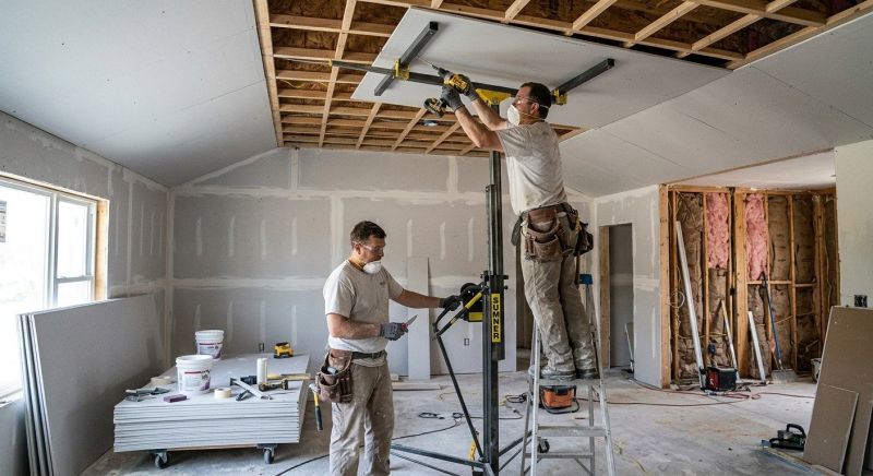 House Drywall Installation in Overland Park, KS