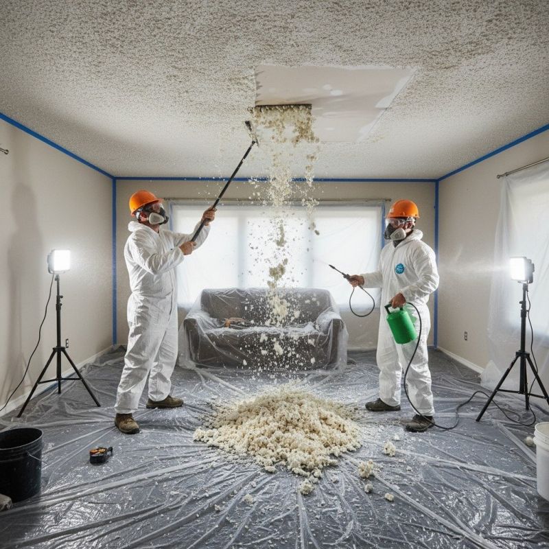 Knockdown Ceiling Removal in Arvada, CO