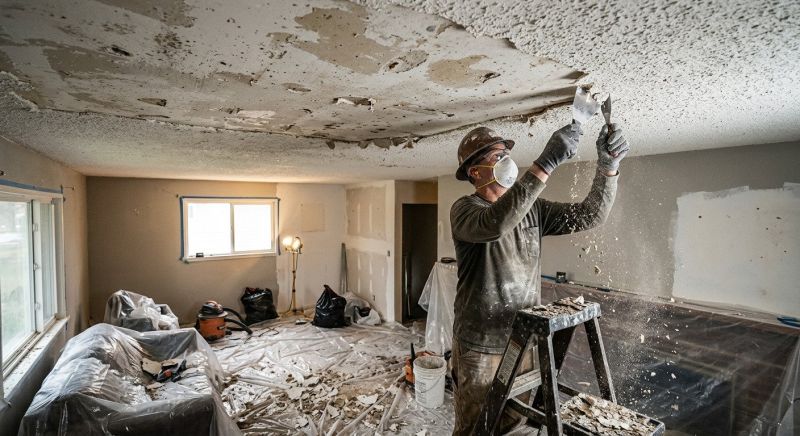 Knockdown Ceiling Removal in Phoenix, AZ