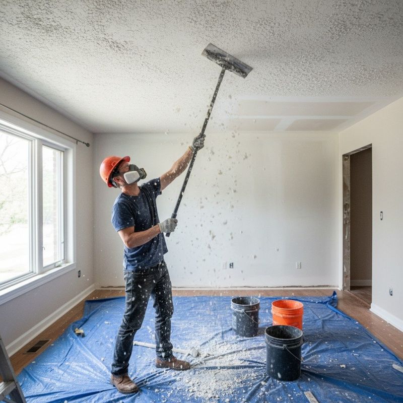 Stipple Ceiling Removal in Denver, CO