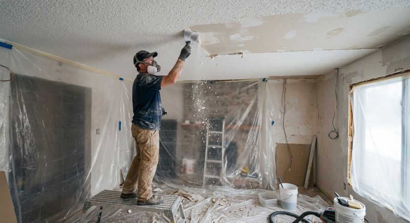Stipple Ceiling Removal in Longmont, CO