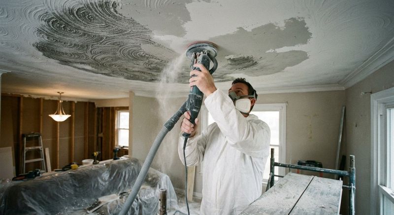 Swirl Ceiling Removal in Boulder, CO