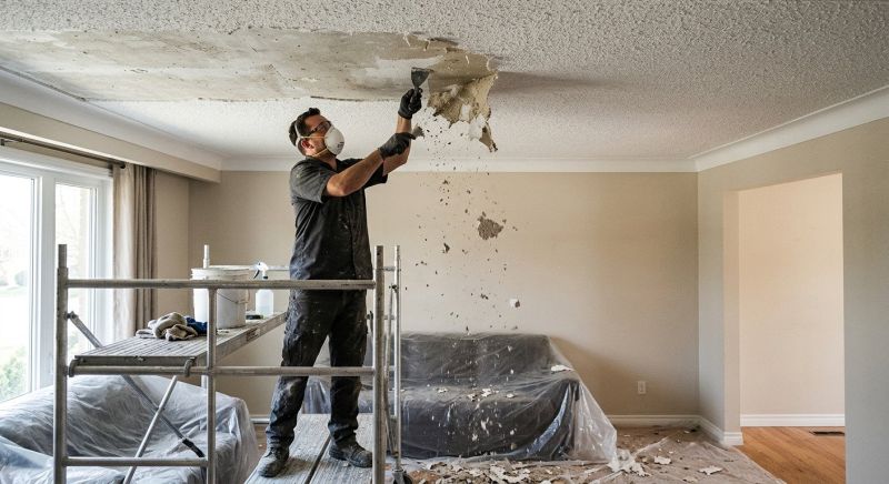 Textured Ceiling Removal in Georgetown, TX