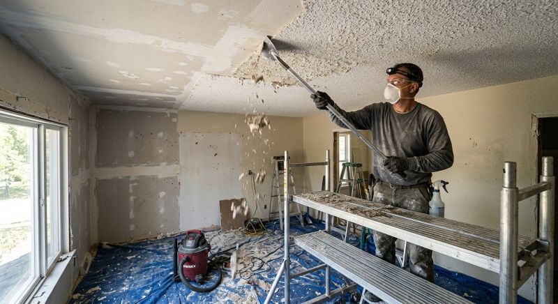 Textured Ceiling Removal in Arvada, CO