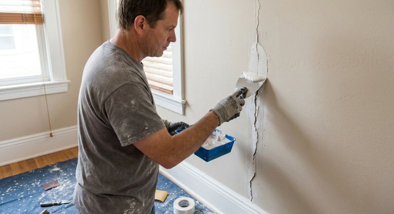 Wallboard Repair in Wilmington, NC
